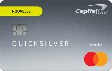Carte Quicksilver World Mastercard de Capital One