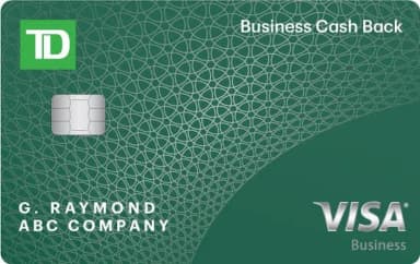TD Cash Back Visa Card Business