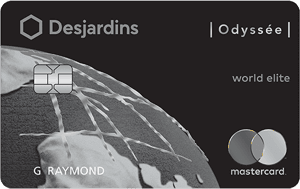 Desjardins Odyssey® World Elite® Mastercard
